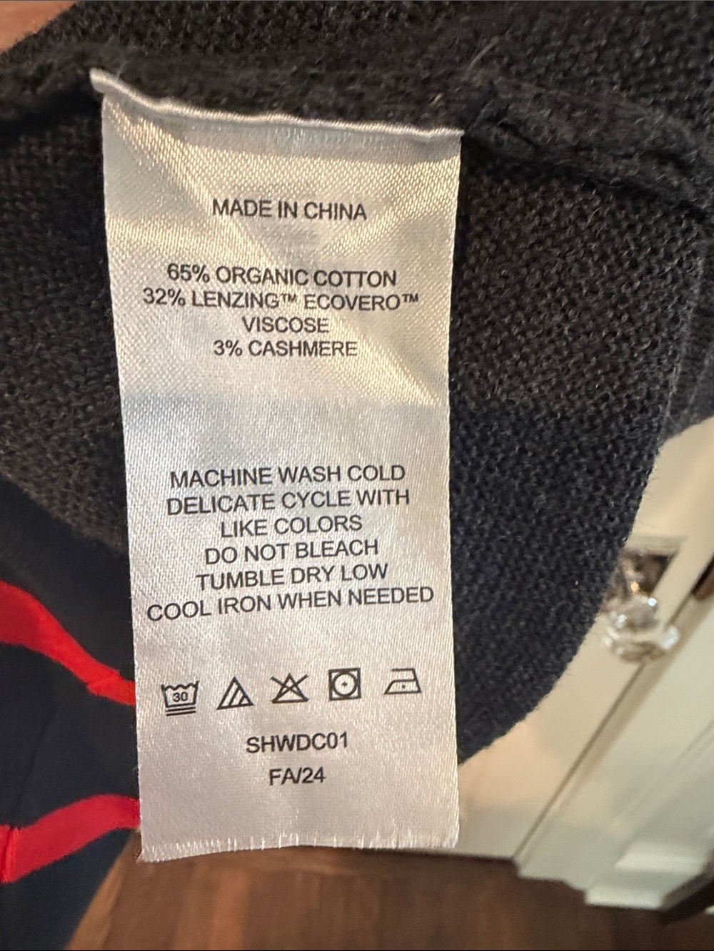 Quince LOT NWOT Lightweight Cotton Cashmere Link-Stitch Dolman Sweater - Picture 10 of 12